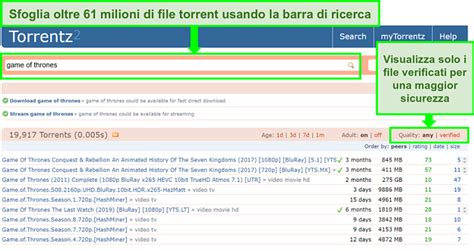 ricerca torrent italiani.